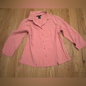 Silkland 100% Softest Silk Button Up Blouse